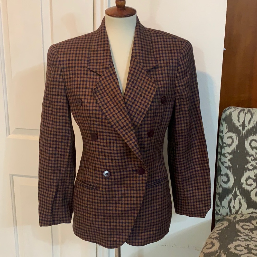 Jones Wear 100% Wool Blazer Suit Jacket size 6